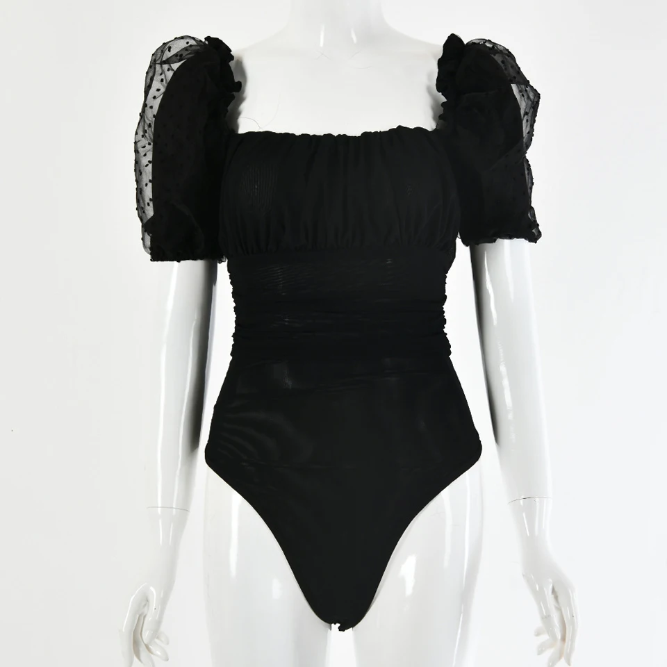 Joskaa Женская осенне-зимняя юбка из искусственной кожи, шикарная облегающая черная юбка с оборками, элегантная одежда, винтажная юбка для офиса - Цвет: Black Bodysuit