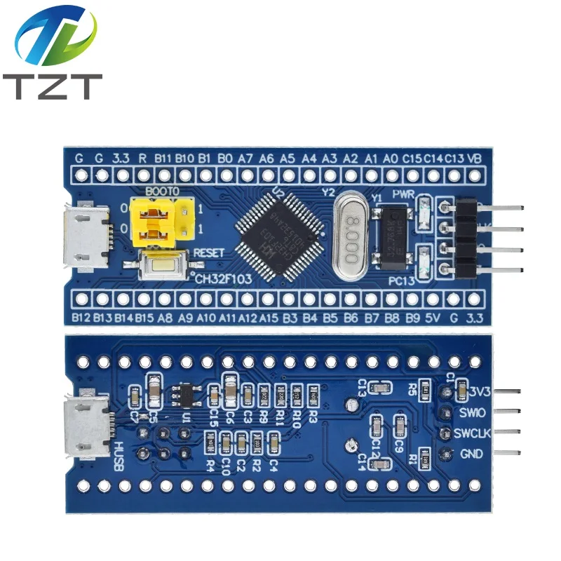 TZT STM32F103C8T6 ARM STM32 Mindestsystem-Entwicklungsplatine STM-Modul für Arduino Original – Detail 19