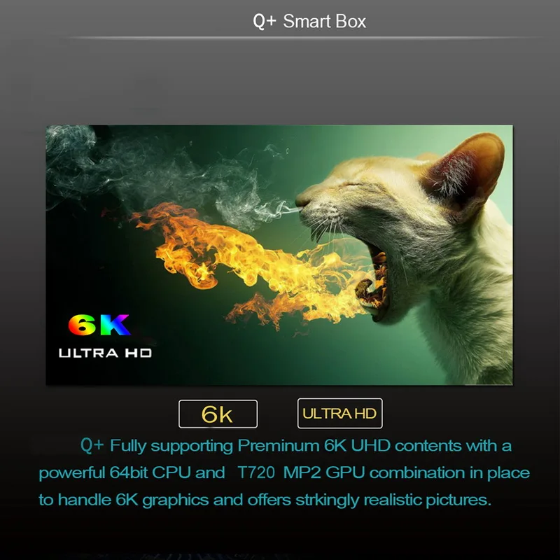 DIDIHOU Android 9,0 ТВ приставка Q plus 4 Гб 64 Гб Allwinner H6 4 ГБ 32 ГБ 1080P H.265 6K медиаплеер 2,4G Wifi беспроводной Q+ телеприставка