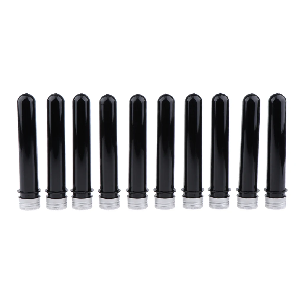 10-Pack of 50ml Plastic Sample Storage Cosmetic Herb Spice Specimen Vial Container w/ Screw on Caps 10-Pack of 50ml Plastic Sample Storage Cosmetic Herb Spice Specimen Vial Container w/ Screw on Caps