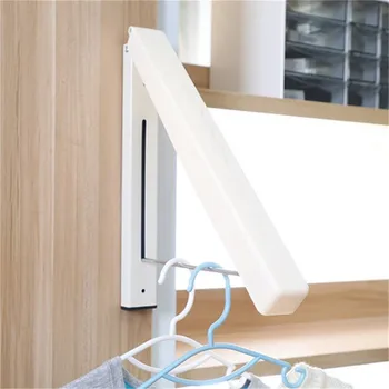 

Plastic hidden Folding hook bedroom Clothes Hanger Wall Decorative Rack Key Scarf Handbag Storage Hardware Accessories