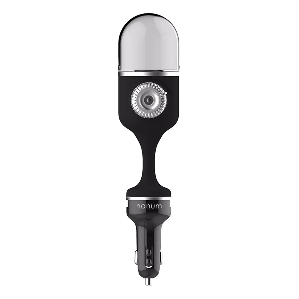 Mini Car Humidifier Cooling Mist Car Air Refresher Diffuser with 2 USB Charger Adapter, Car Essential Oil Aromatherapy Diffuser