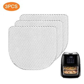 

3PCS Air Fryer Oven Dehydrator Rack Safe Grill Food Drying Stand For Power XL Airfryer Pro 6 QT For Power AirFryer Oven 6QT/12.5