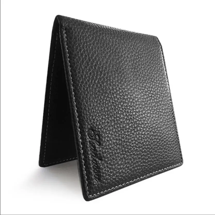 

2019 Luxury BB8 Leather Men Wallets Solid Sample Style Purse Man Card Horder Leather Famous Brand High Quality Male Wallet