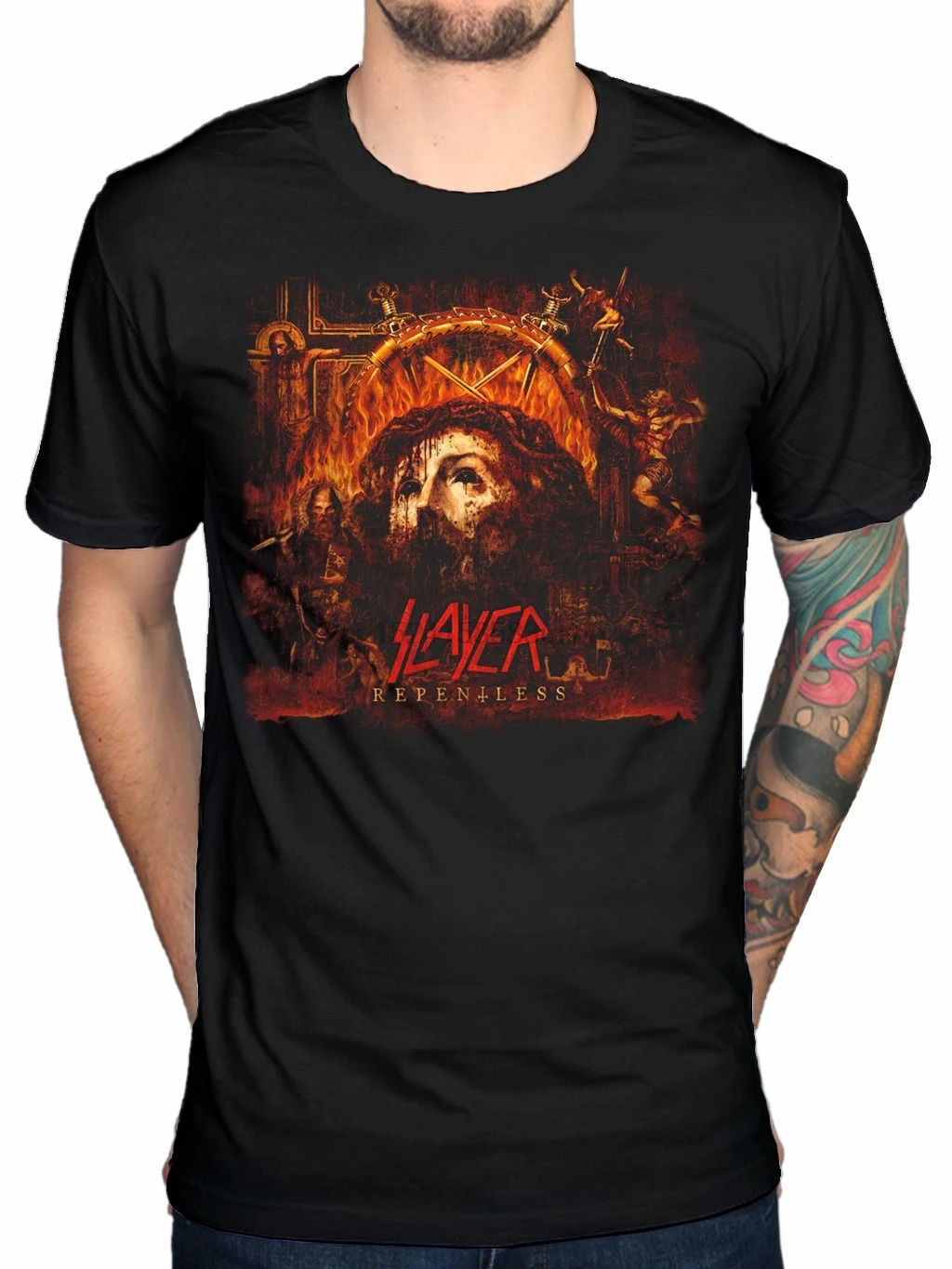Официальная футболка с надписью Reign In Blood King Hanneman Lombardo Implode коллекция 2019 года