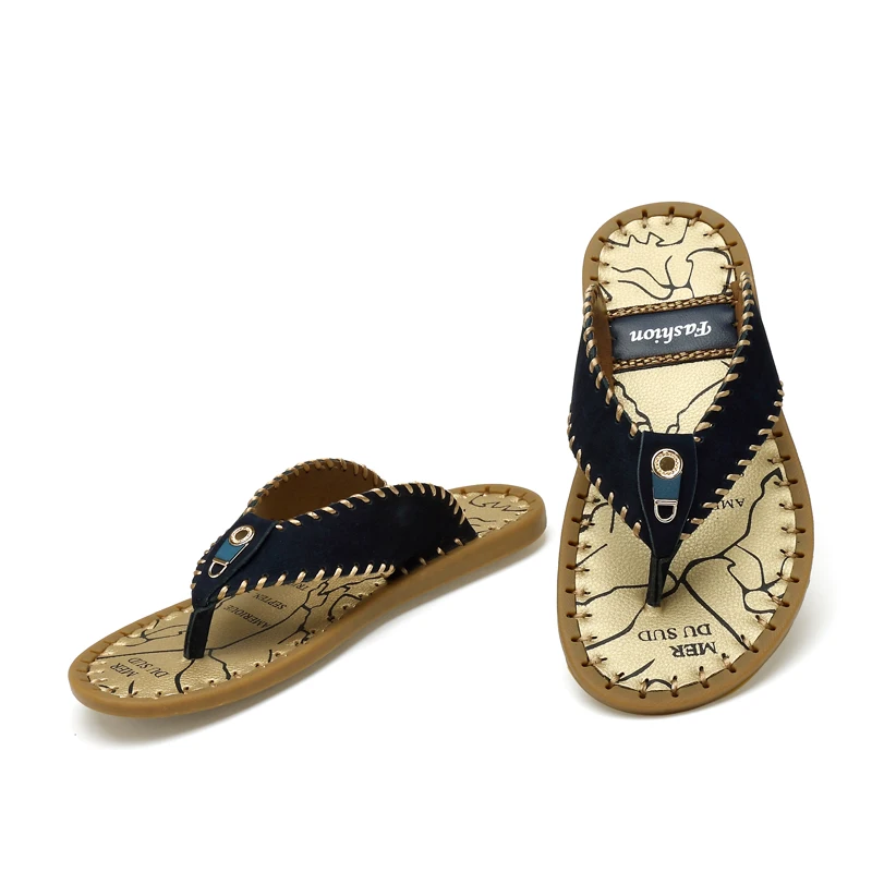 Тапочки для подростков Пляжная обувь pantufla andar Модные мужские шлепанцы на