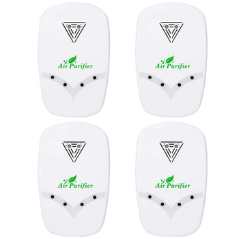 

4 Pack Air Purifier for Home, Smoke Purifier for Small Space for Bedroom Office Kitchen Bathroom US Plug
