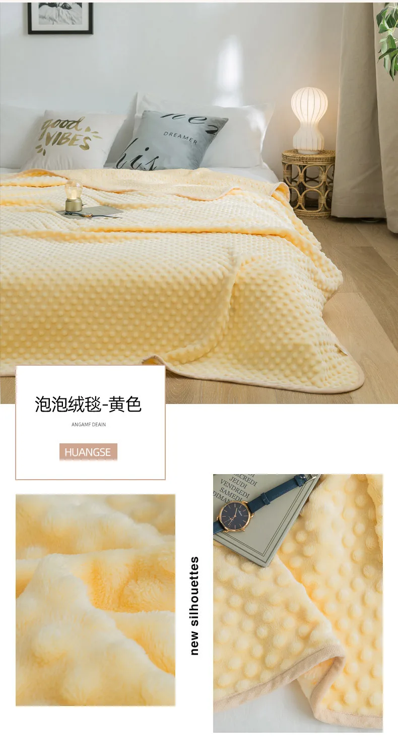 Cobertor de Cama Novo Cobertor Swaddling Bebê Envoltório Cobertores Quente Crianças Colchas Estudante Escritório Inverno Capa Perna Nap Produtos 2022 & 6 Cheap Cobertores e mantas