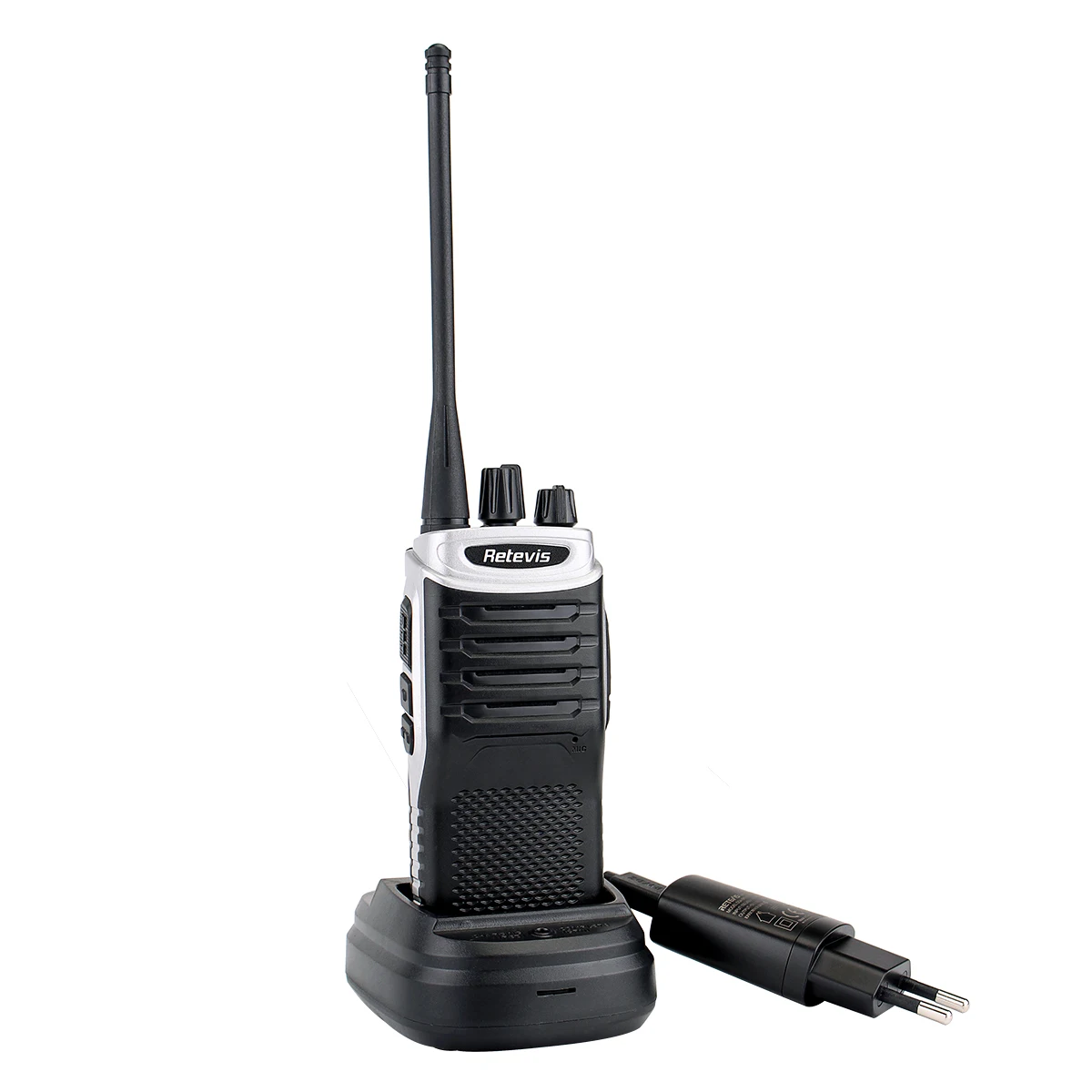 

1pc Retevis RT7 Walkie Talkie 5W 16CH UHF Band FM Radio Station Handheld Hf Transceiver Walkie-Talkie Walky Talky Professional
