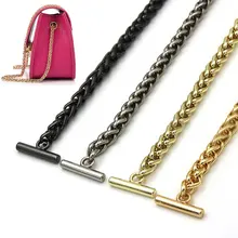 

Metal Chain strap for bags DIY Handles Crossbody Accessories for Handbag Luxury Brand Detachable Replacement Purse Chain strap