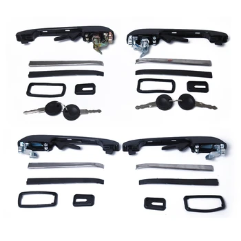 

Outside Door Handle for Golf Jetta Passat Front Rear Set OE191837205A 191837206A 193839205 193839206 Car Auto Door Covers