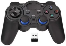Manette de jeu sans fil, 2,4 GHz avec convertisseur OTG, contrôleur de jeu/gamepad pour PS3, smartphone, tablette, TV Box intelligente et ordinateur PC 