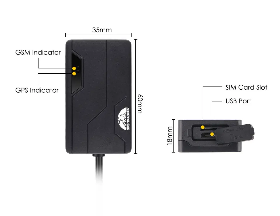 Gps 311C Rastreador дистанционное управление отрезать масло мини gps Запись данных в реальном времени Отслеживание 8-40 в водонепроницаемый автомобильный трекер сигнализация, отслеживающая движение