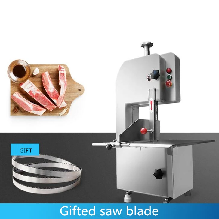 electric bone Saw machine rib chops separator Divider frozen meat sawing machine fish cutter meat slicer machine 5