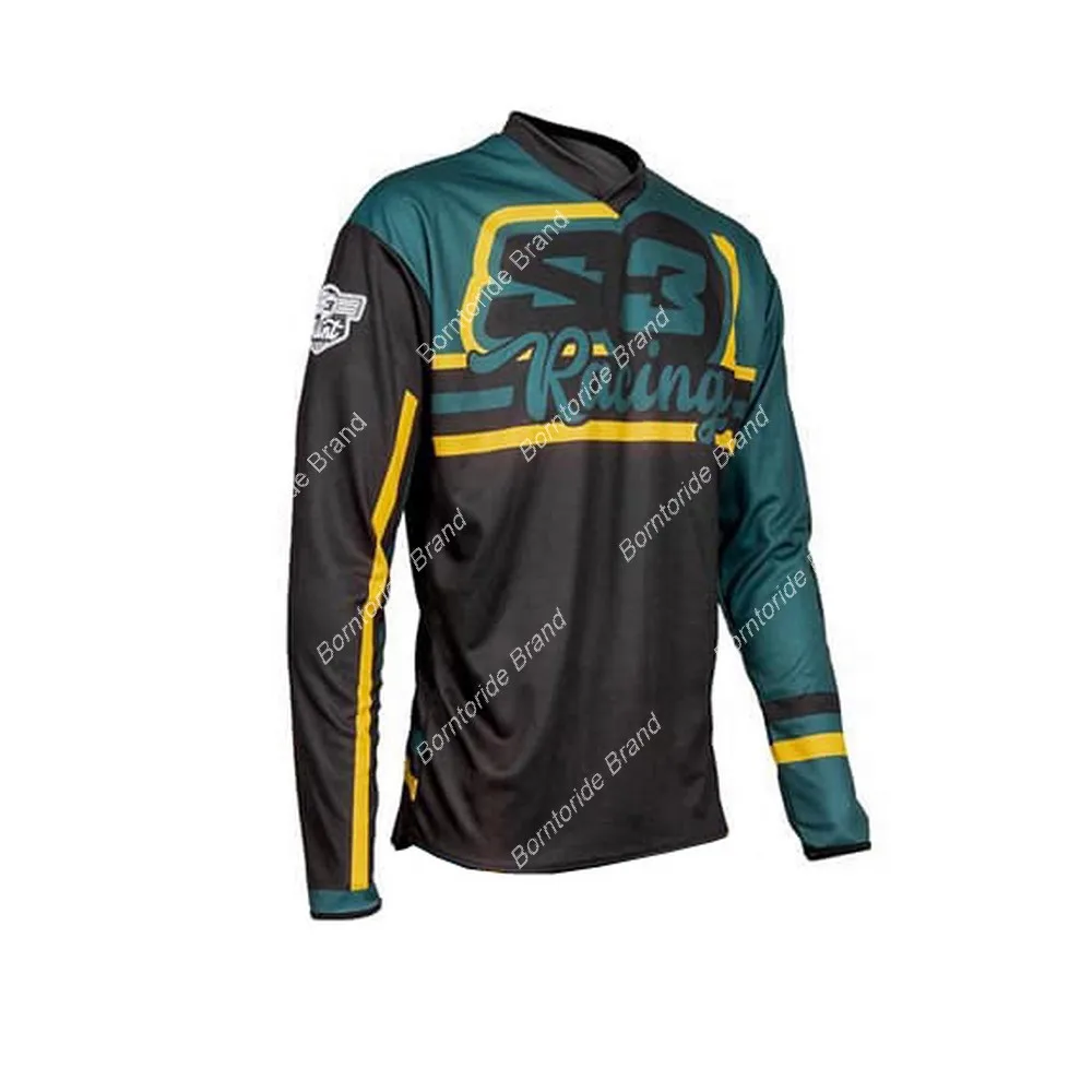 thumbnail image 1 of 2021 S3 Racing M1 MX Motocross Offroad Mtb Downhill Jersey Ciclismo Mountain Bike DH Maillot Ciclismo Hombre Jersey de secado rápido, 1 of 5