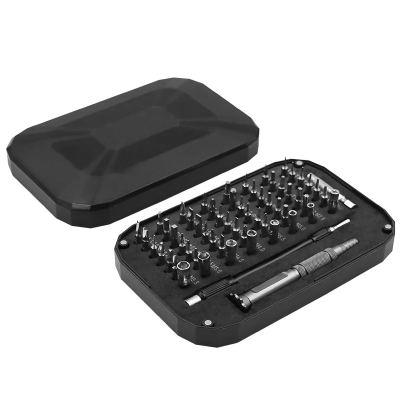 59 in one multi-function telecommunications repair tools Apple mobile phone home precision screwdriver head combination 59 in one multi-function telecommunications repair tools Apple mobile phone home precision screwdriver head combination