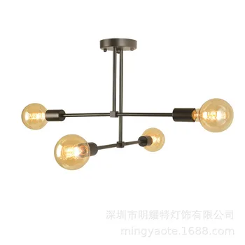 

nordic glass ball industrial design art modern led chandelier design lamp nordic decoration home ventilador de techo avizeler