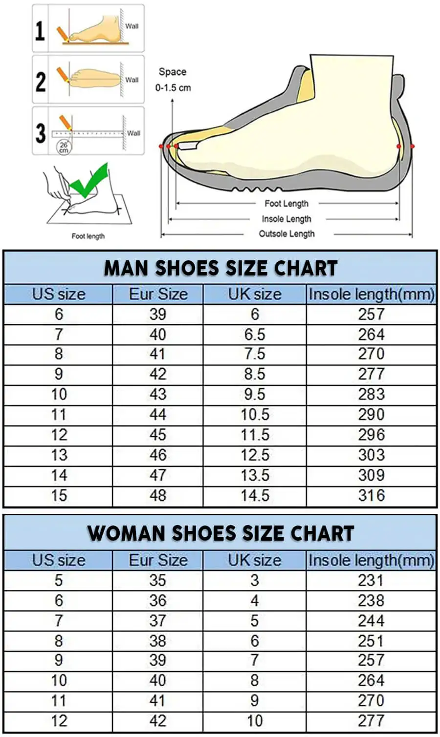 yeezy size chart shoes
