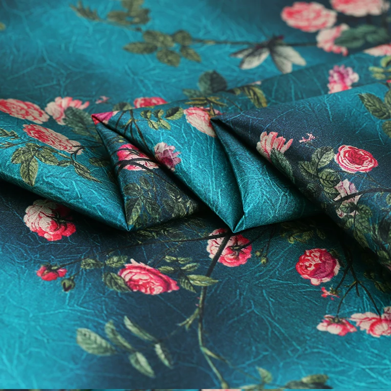 Натуральный тканевый цветок из шелка принт зеленый стрейч шелк атлас 19 мм 42 ''имитирует Шелковый Лютик настоящая шелковая ткань подкладка