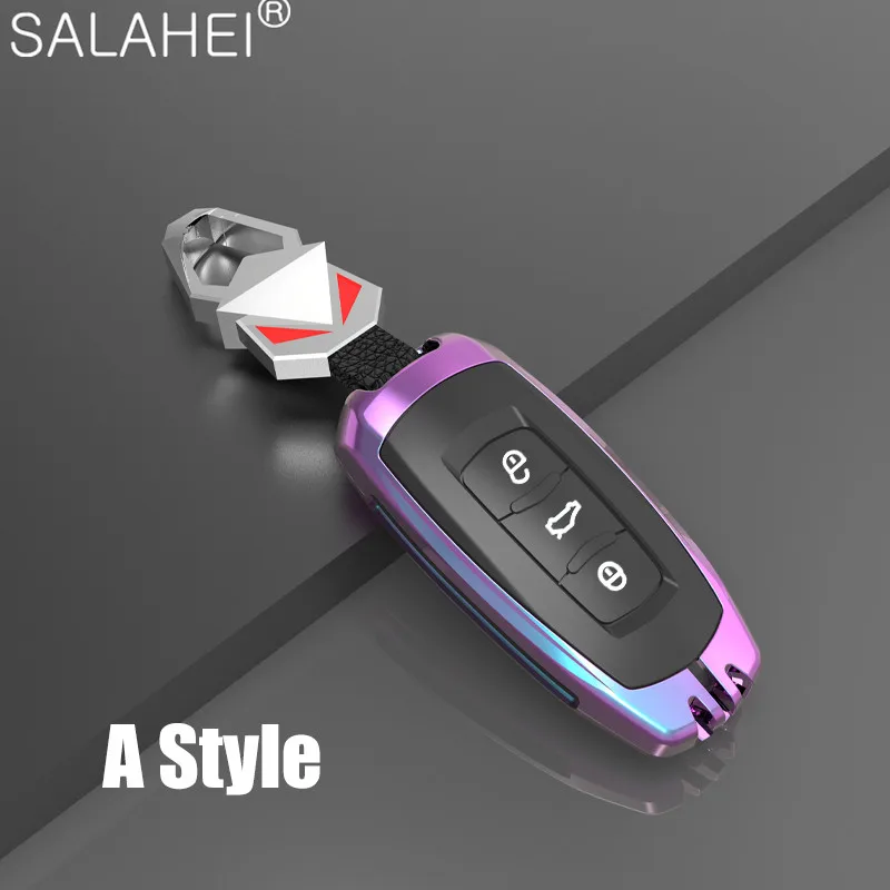 

Zinc Alloy+silica Gel Protection Car Key Case Cover Shell For Geely Atlas Boyue NL3 EX7 Emgrand X7 EmgrarandX7 SUV GT GC9 Borui