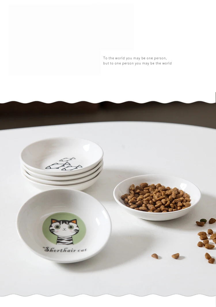 Креативный милый кот маленький соусник форма мини-пластина керамика мультяшное блюдо Новинка блюдо для закусок Kitty диск