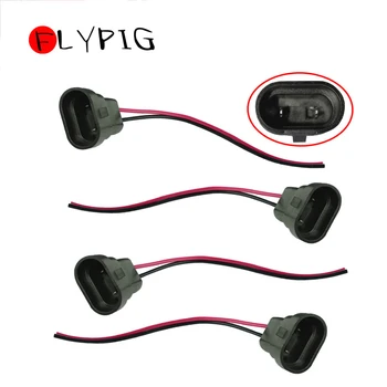 

4 pcs Universal 9006/9005 HB4 Fog Light Male Pre-wired Connector Plug Harness
