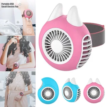 

Hot Mini Fan USB Charging Turbo Fan Portable Mute for Outdoor Travel Office School MVI-ing