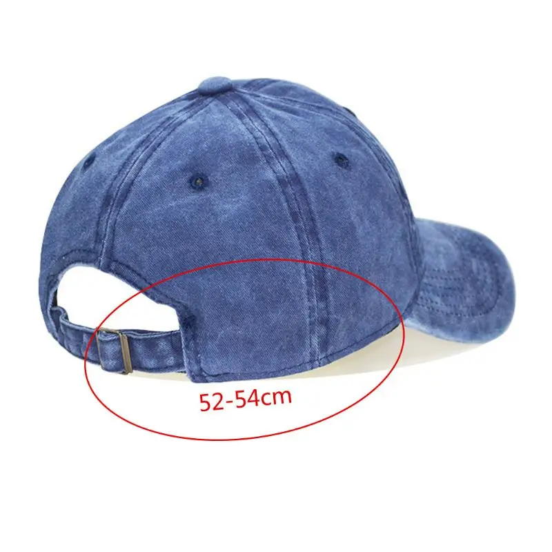 Washed Cotton Pure Color Board Kids Baseball Cap Children Hip Hop Boys Girls Hat