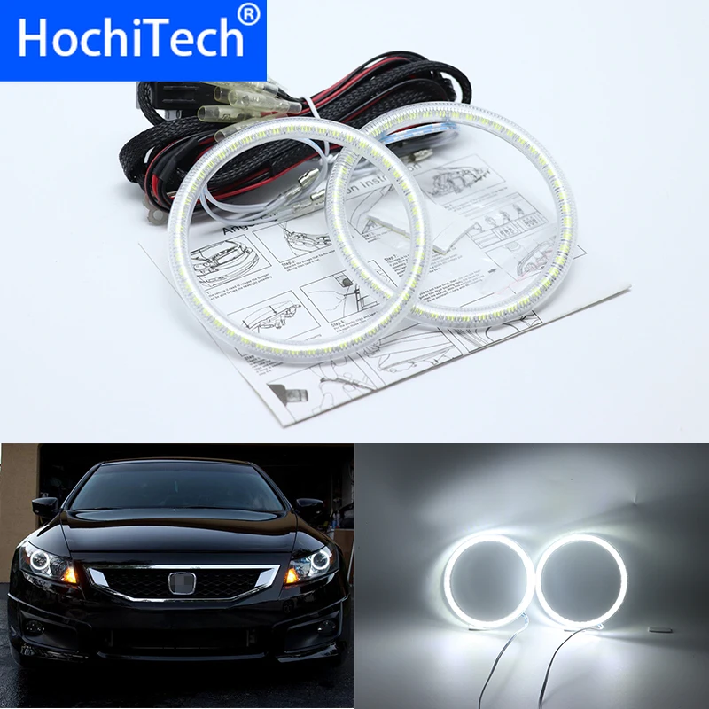 Для Honda Accord coupe 2008-2011 ультра яркий SMD белый светодиодный angel eyes halo Кольцо Комплект дневного света