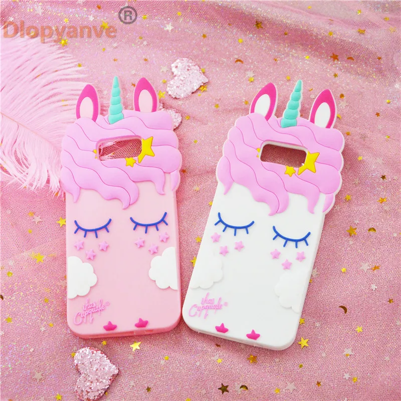 

3D Cartoon Pink Unicorn Soft Silicone Case for Iphone X XS XR XsMax 8 7 6 6S Plus Touch 5 6