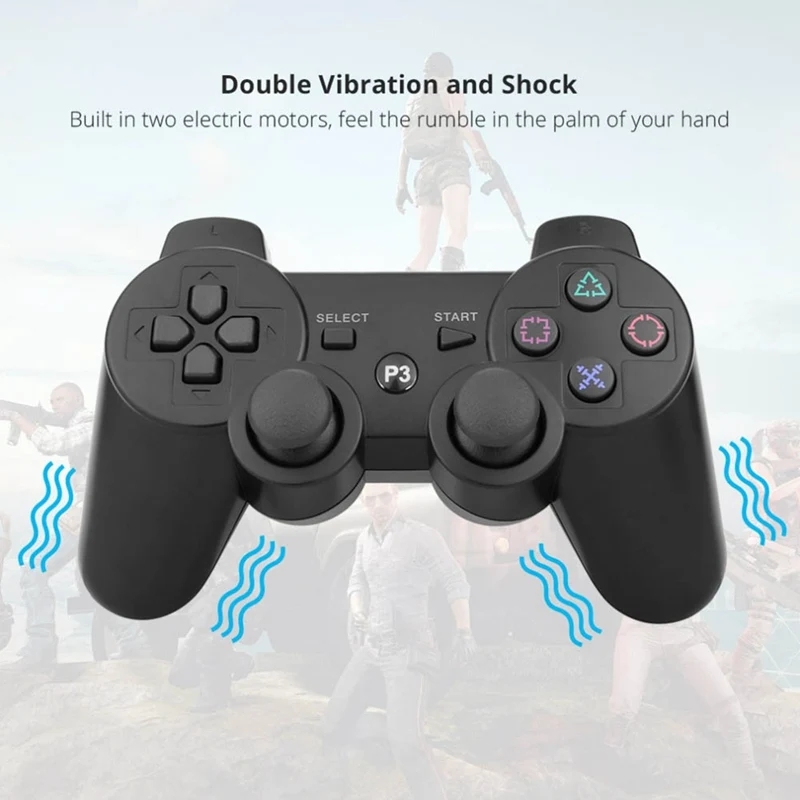 Универсальная Кнопка Снежинка, беспроводная Bluetooth ручка для PS3, беспроводной игровой джойстик, игровые аксессуары для планшетов, Смарт ТВ