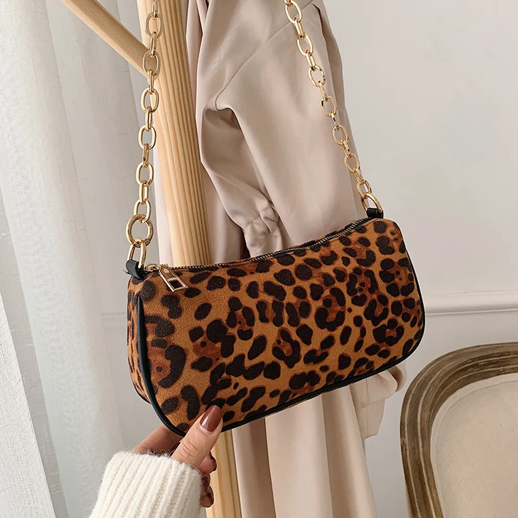 Aelicy сумки через плечо для женщин Bolsa Дамская трендовая Дамская уличная Большая вместительная леопардовая сумка через плечо