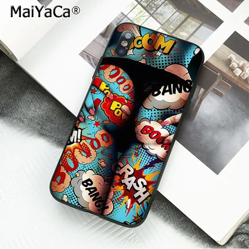 MaiYaCa сексуальная картина маслом бикини девушки попка роскошный высококачественный чехол для телефона для iphone 11 pro 8 7 66S Plus X 5S SE X XS XR XS MAX