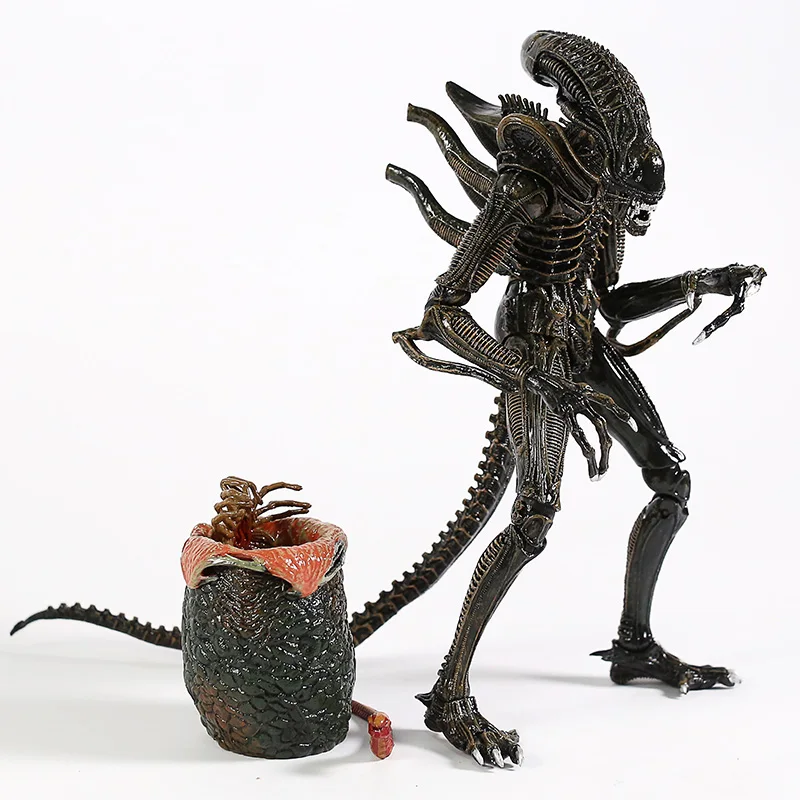 Инопланетянин NECA Ultimate Edition коричневый/синий воин инопланетянин фигурка Коллекционная модель игрушки