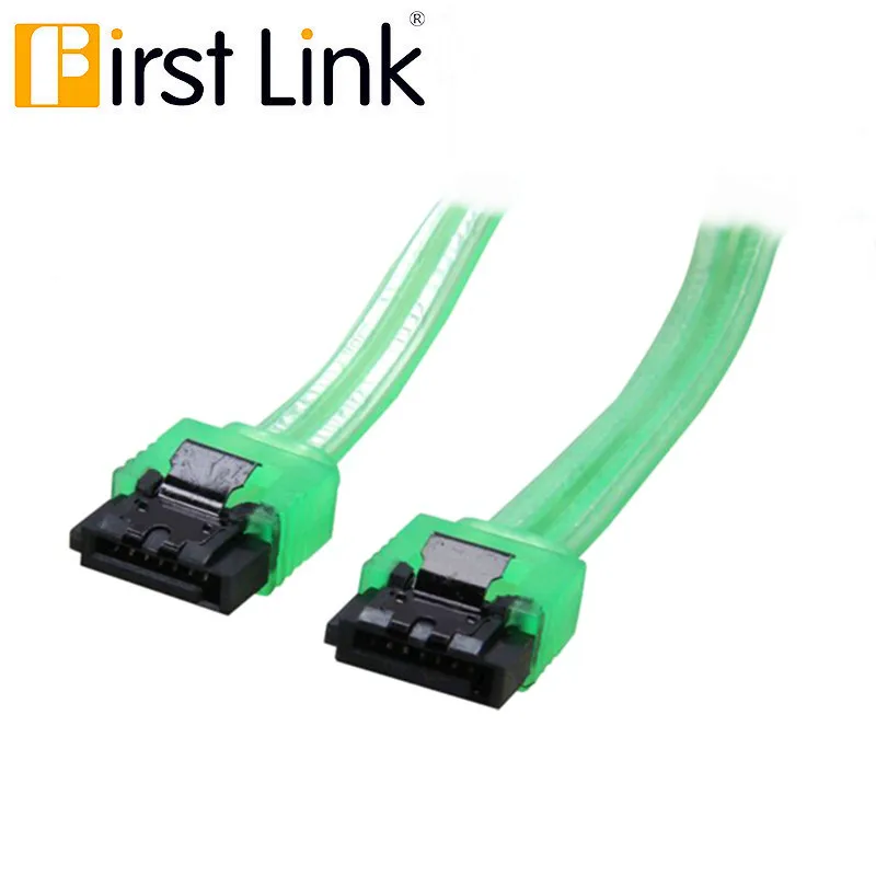 

SATA3 Serial ATA Data Cable with Lockout Lock for PC Laptop SATA 3.0 SATAIII 6Gbps HDD Hard Drive / SSD-UV Red