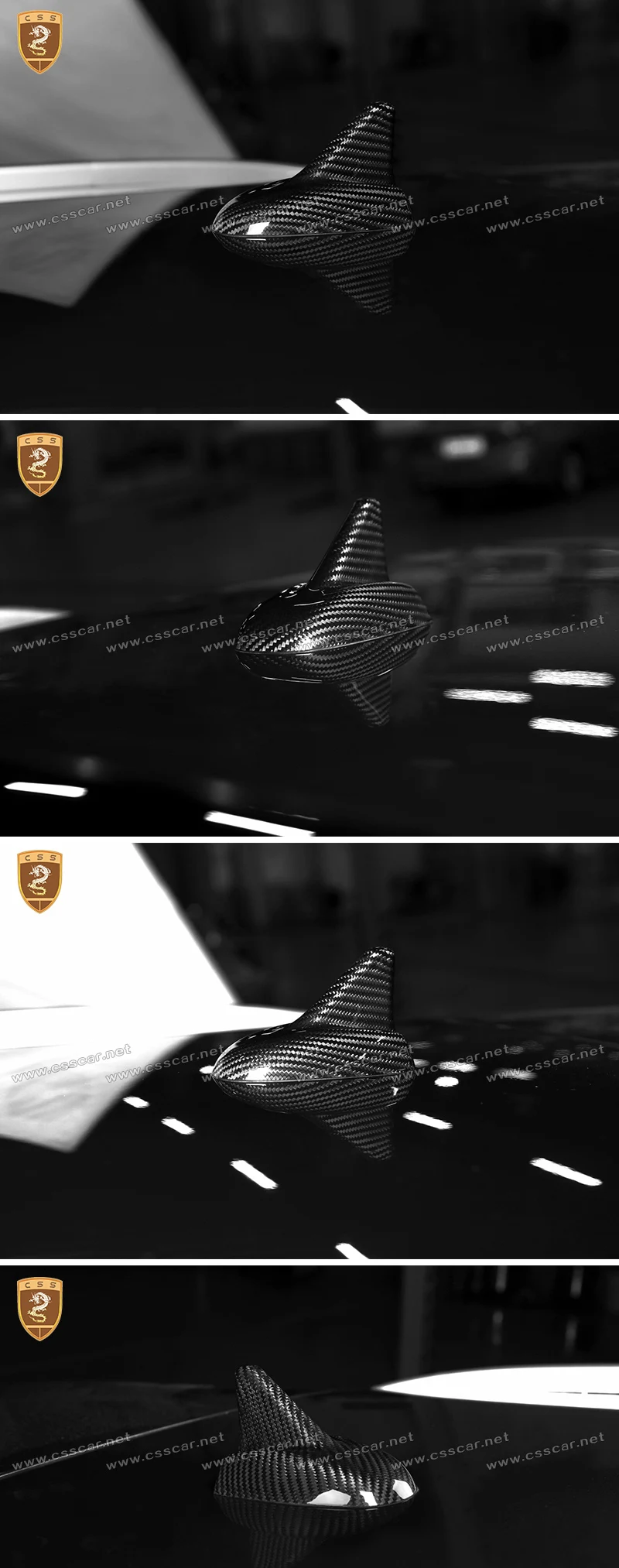 Углеродное волокно плавник акулы радио крыша антенна крышка отделка Подходит для Maserati Levante автомобиля Стайлинг автомобилей Аксессуары
