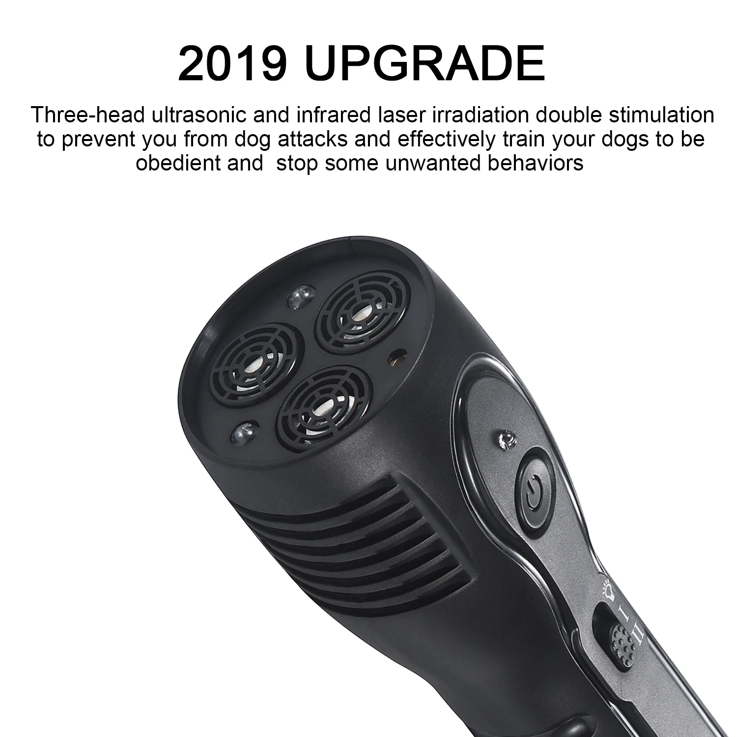 3 in 1 Anti Barking Stop-Barking Ultrasonic Dog Repeller Outdoor Bark Pet Trainer