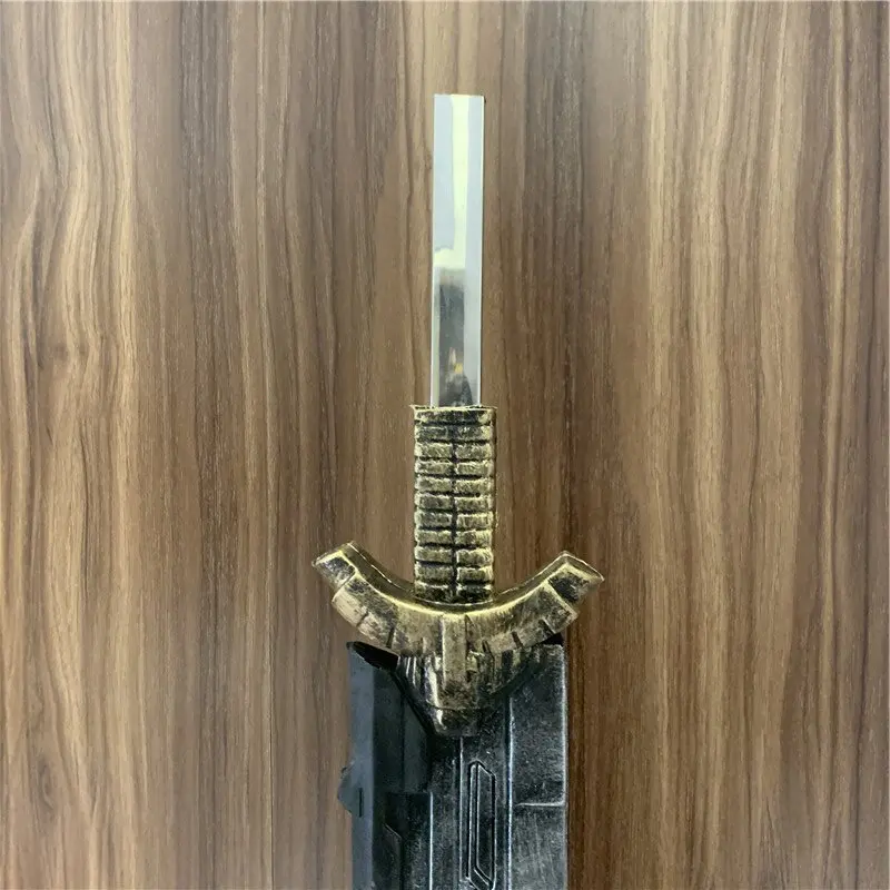 Cosplay Sword Cosplay Toy Cosplay Prop 1:1 Avengers Superher Sword Thanos Weapon 110cm Double-edged Sword Cosplay Accessory Props Soft Safety PU Movie Role Playing