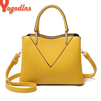 

Yogodlns Luxury Handbags Women Bags Designer Women Lady PU Leather Handbag Shoulder Tote Messenger Crossbody Bag
