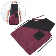 Парикмахерская обертка водонепроницаемый фартук Парикмахерская Стрижка волос накидка для парикмахерского салона домашний стиль фартук 4