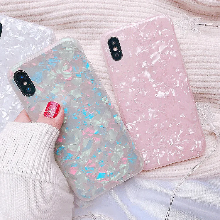 Dreamy Shell применимый iPhone X чехол для телефона Fritillary IPhone8P/7 plus половина упаковки 6/6s мягкий IMD защитный чехол