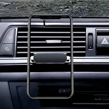 

Household Magnetic Suction Car Phone Bracket Creative Car Magnetic Air Outlet Car Metal Magnet Bracket DROPSHIPPING