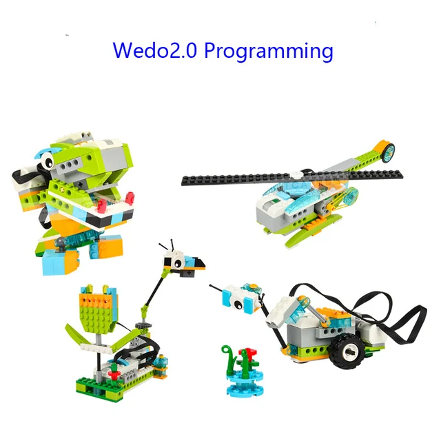 280Pcs/Lot High-Tech WeDo 3.0 Robotics Construction Building Blocks Compatible with legoin Wedo 2.0 Educational DIY toys 45300 3