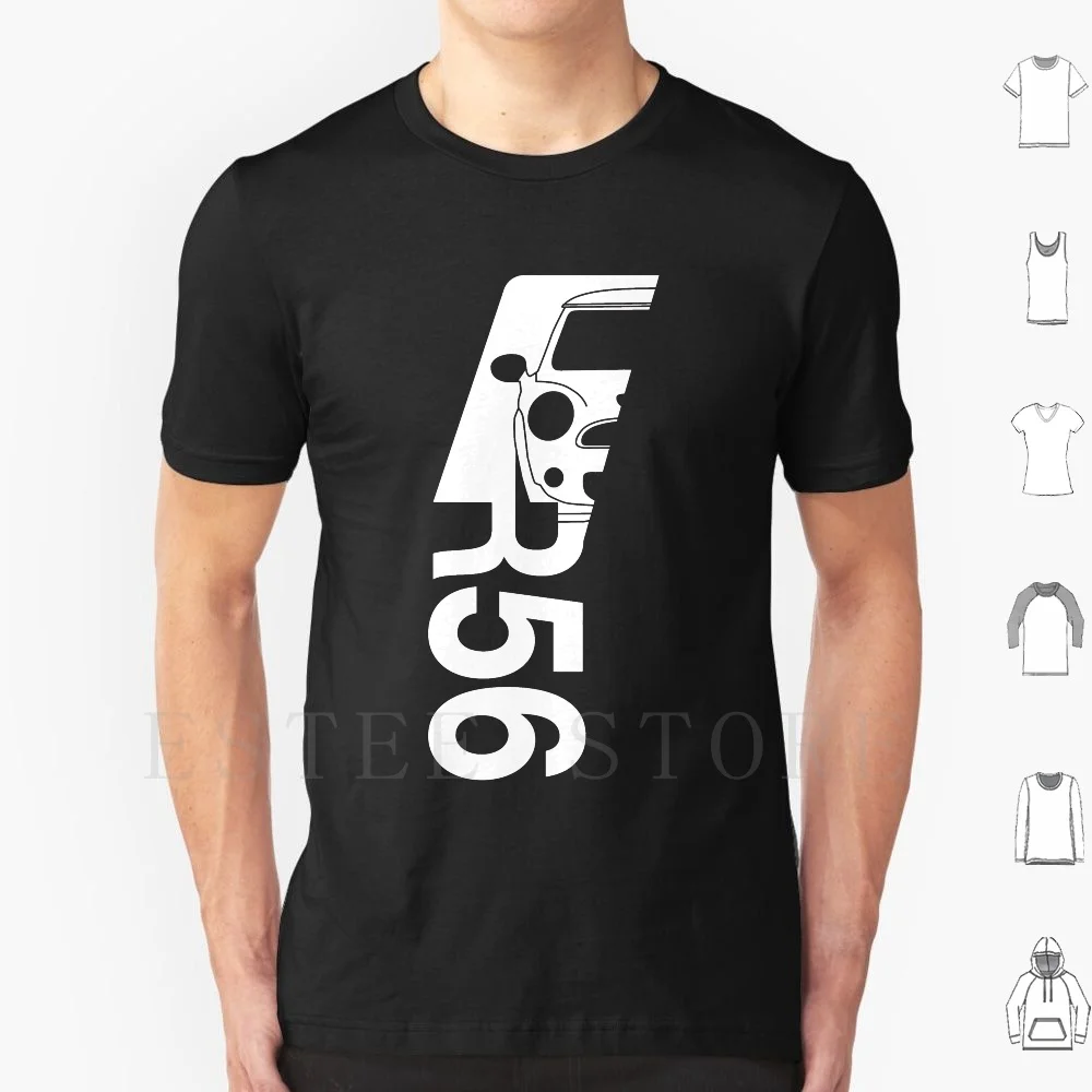 Mini Cooper R56 T Shirt Stampa Cotone Mini Cooper Mini Cooper S R56 Gran Bretagna Rally Car Icona Dettagli Automobilistici Motoring Italiano