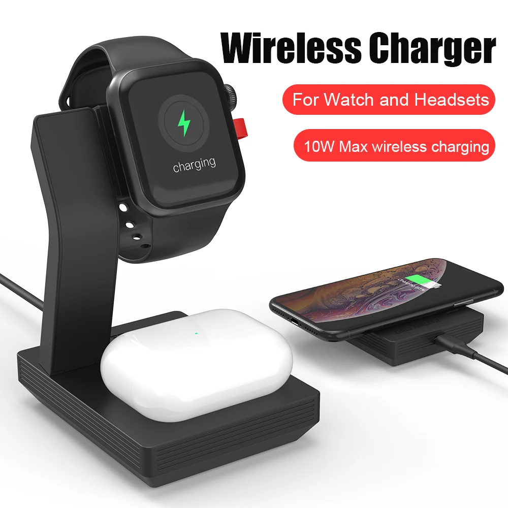 

Watch Charging Stand For HUAWEI SmartWatch Wireless Charger for AMAZFIT GTR GTS For Samsung Watch