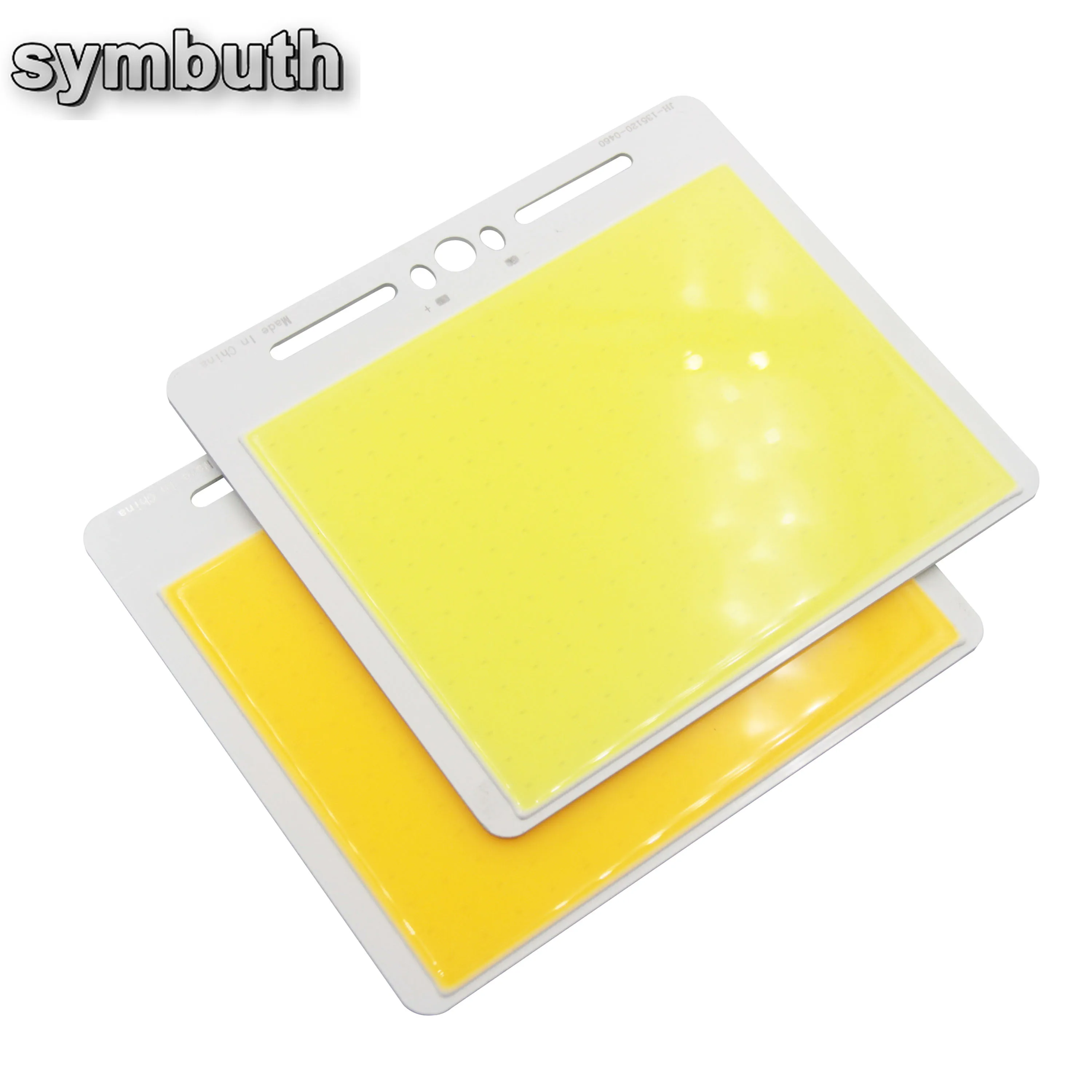 SUMBULBS 12V DC светодиодный COB панель светильник большой источник лампы высокой яркости 5000lm 50W теплый холодный белый COB чип лампы