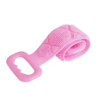 

1 set Rubbing artifact silicone bath towel bath rubbing back massage bath brush Silicone Brushes Bath Towels