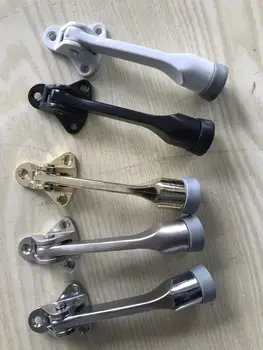 

Magnetic Door Stopper Brushed Door Holder Catcher Rubber Buffer Wall Floor Mounted Stopper Home Door Holder