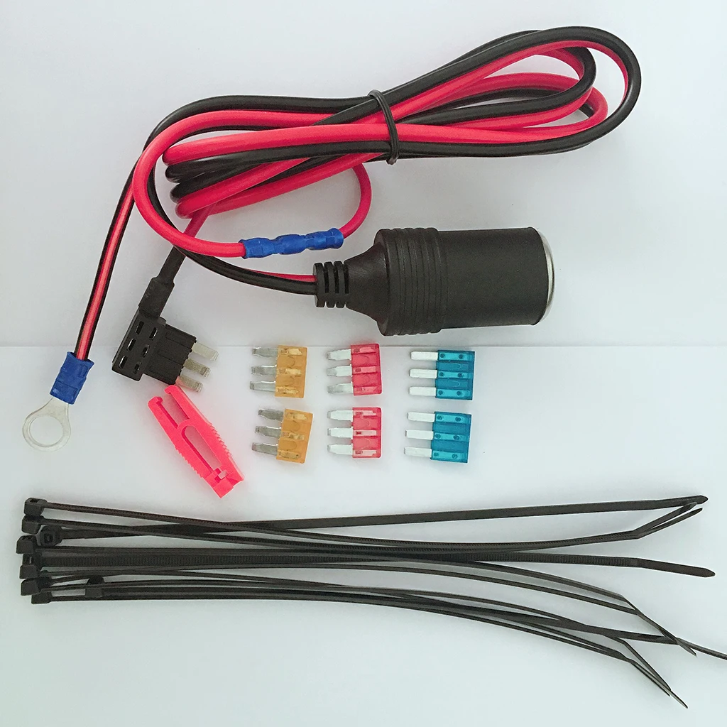 12v подключенному к автомобильному прикуривателю и муфтовый стыковочный переводник+ держатель предохранителя Нажмите 3 жидкость для снятия