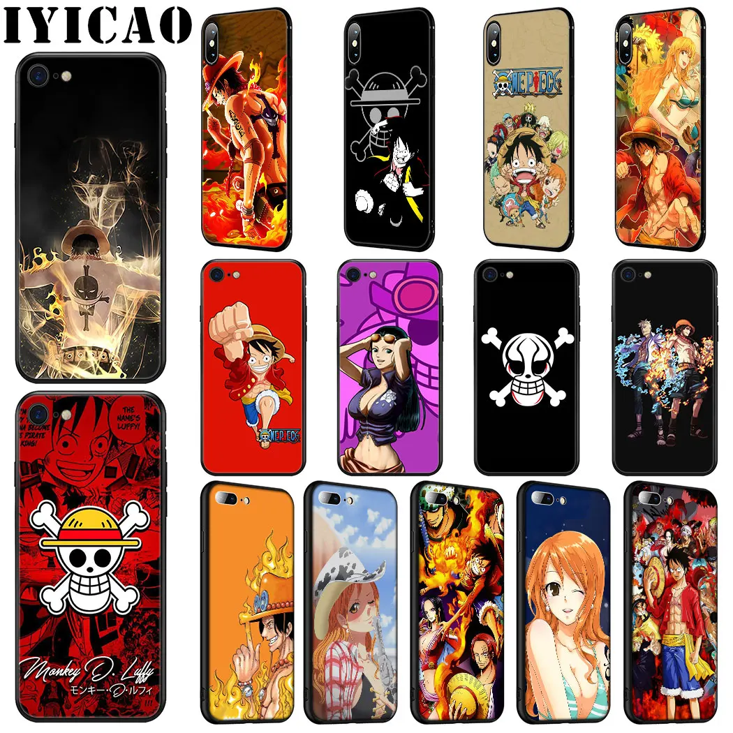 IYICAO Аниме one piece Luff Мягкий силиконовый чехол для iPhone 11 Pro Max XR X XS 6 6S 7 8 Plus 5 5S SE
